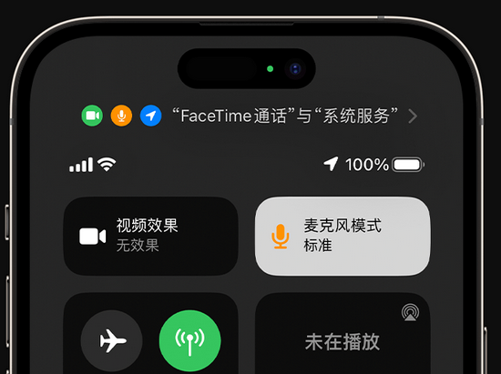 宝山苹果授权维修网点分享iPhone在通话时让你的声音更清晰 