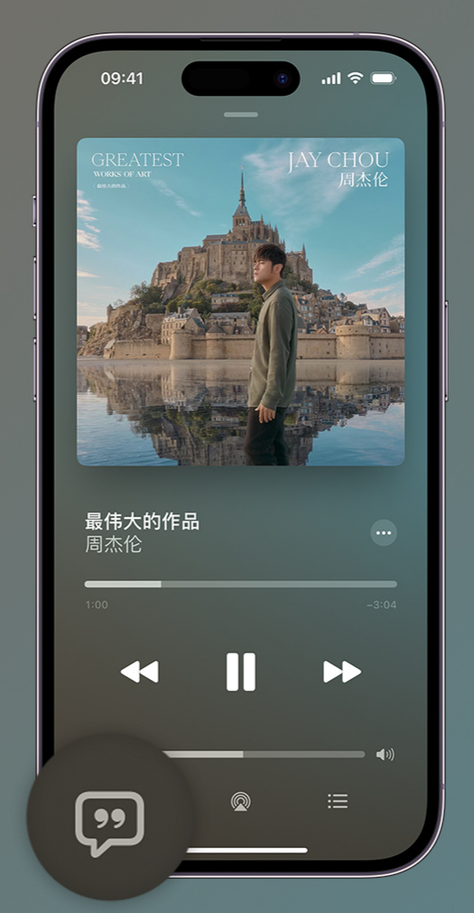 宝山iphone维修分享如何在iPhone上使用Apple Music全新唱歌功能 