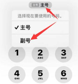 宝山苹果14维修店分享iPhone 14 Pro Max使用副卡打电话的方法 