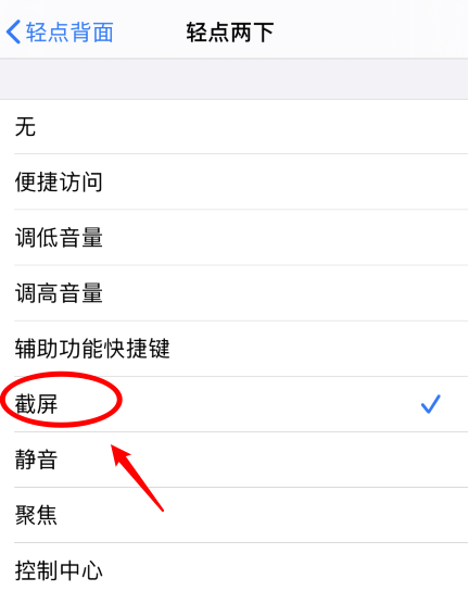 宝山苹果手机维修分享iPhone12如何启用双击截屏 